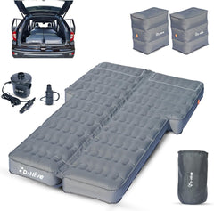 D-Hive SUV air mattress oxford fabric closeup highlights durable surface for rugged camping