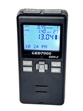 DAA-304 CED7000 Gen-2 front view with rugged rubber buttons for quick starts.