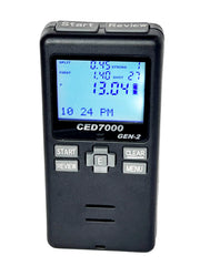 DAA-304 CED7000 Gen-2 front view with rugged rubber buttons for quick starts.