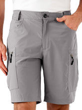 Dababell men's hiking cargo shorts front view for all-day comfort on trails.