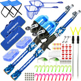 DaddyGoFish kids fishing pole and reel combo—easy start for beginners