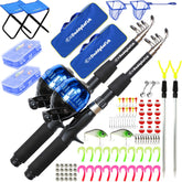 DaddyGoFish kids fishing pole and rod combo—easy setup for beginners
