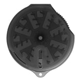 Daiichi Seiko lint winder in black offers a compact, easy-to-store line winding tool.