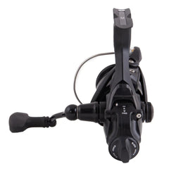 Close-up of Digigear and braking system on DAIWA 19 Black Widow BR LT 2500