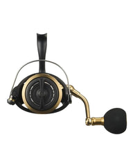 Daiwa 23BG SW 8000-H side profile emphasizes smooth line winding action.