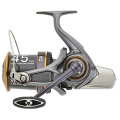 Daiwa 24 Crosscast Surf 45SCW QD surfcasting reel with ZAION V Air Rotor and SCW line lay