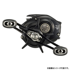 Daiwa 24TATULA TW100 spool diameter closeup highlighting line capacity and performance