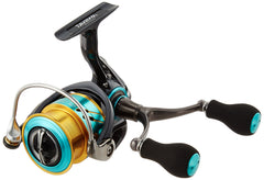Daiwa Emeraldas MX 2508PE-DH front view; lightweight, balanced handling