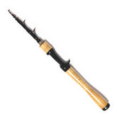 DAIWA 666TMLRB Raving Bass Rod - side view in black