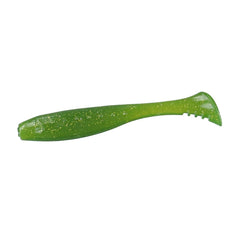 Daiwa Ajing Beamfish 1.8-inch clear lure front view showing lifelike profile and motion