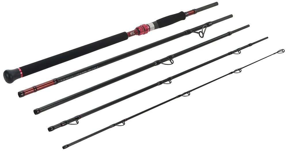 Daiwa Ardito travel rod collapsed for easy packing on trips