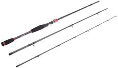 Daiwa Ardito Travel Rod assembled, portable on-the-go fishing setup.