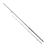 Daiwa Black Widow EXT 10ft extendable carp rod for easy transport.
