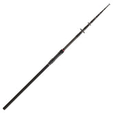 DAIWA Black Widow XT Tele Carp Rod extended for long casts and precise control.
