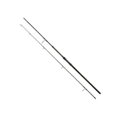 Daiwa BW0300-AX Black Widow extendable rod, extended for increased reach during shore casting.