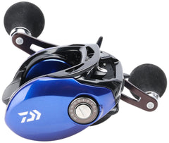 Daiwa CLTW200HSL Coastal TWS reel – side view showing 100mm swept handle