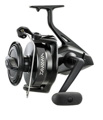 Daiwa DF18000 saltwater spin reel front view for offshore fishing performance