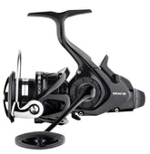 Daiwa Emcast Bite N' Run Spinning Reel 3000 Black - front view