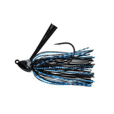 Daiwa Evergreen GR swim jig quarter-ounce in black blue for precise casting.