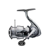Daiwa Exist G LT 2500 XH reel close-up for smooth line control.