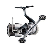 Daiwa FCLT2500S-DH front view shows balanced, lightweight aluminum body