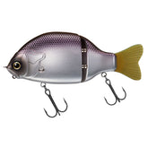 Daiwa Gradient 147F Mat Gimbeech bass lure front view for realistic action.
