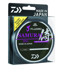Daiwa JFS18-220 J-Fluoro Samurai line packaging showing versatile filler configuration.