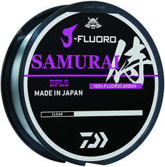 Daiwa JFS8-220 J-Fluoro Samurai fluorocarbon line—enhanced sensitivity for precise casting
