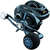 Daiwa Lexa 300 HD front view baitcasting reel for smooth casting and durability.
