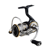Daiwa LT2500-XH spinning reel front view shows light ZAION monocock design for easy casting