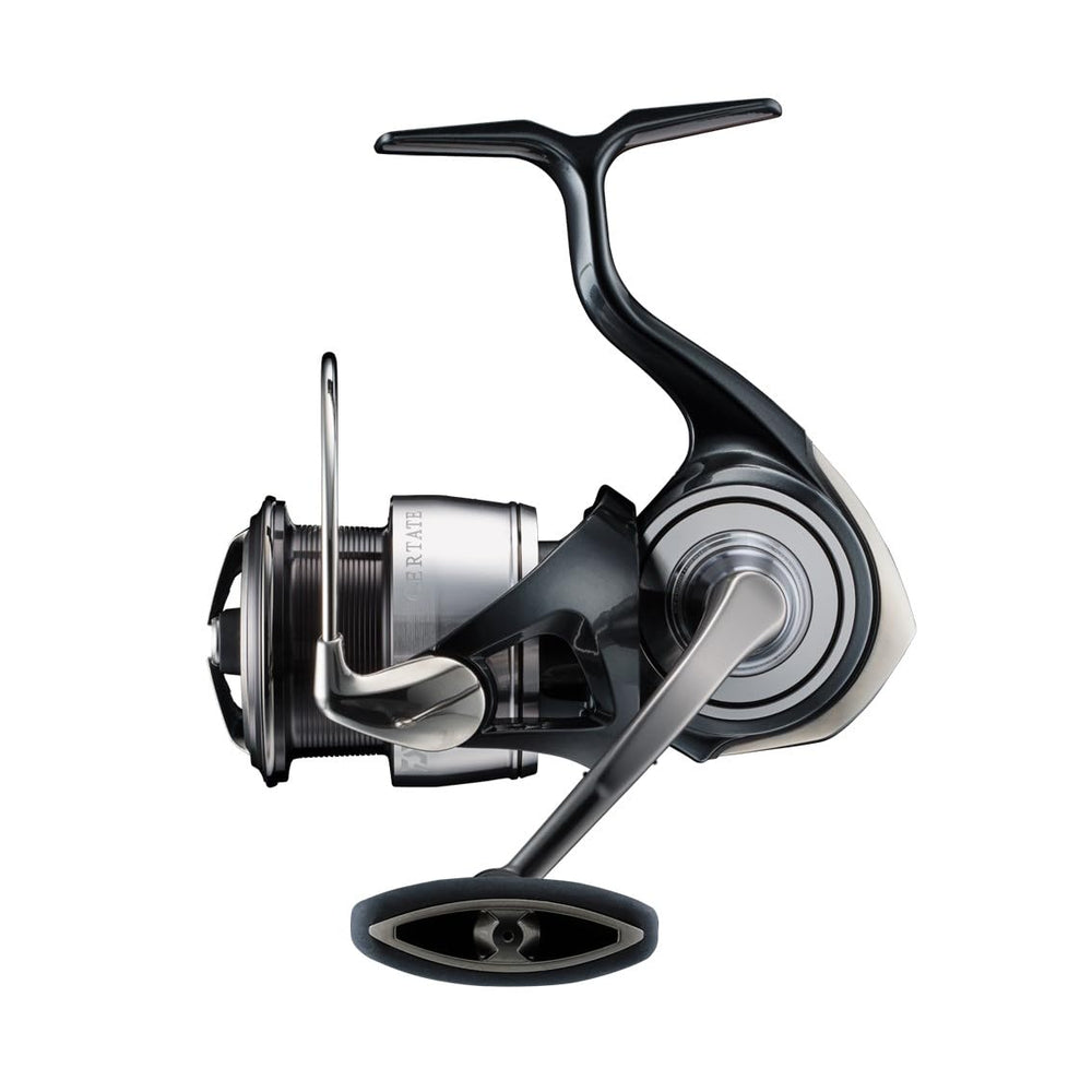 Daiwa LT2500-H front view shows compact design for versatile freshwater and light saltwater fishing.
