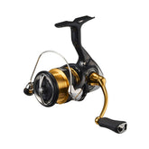 Daiwa LT2500S-XH spinning reel side view for versatile setups.