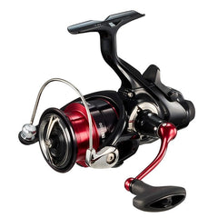 Daiwa LT3000 spinning reel side view showing compact design for easy handling.