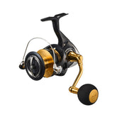 Daiwa LT6000D-H front view emphasizes ZAION V lightweight construction for longer jigging sessions.