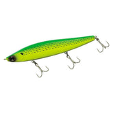 Daiwa Morethan Switch Hitter Lime Chart side view highlighting sinking pencil action for sea bass
