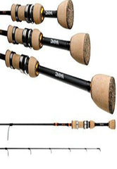 Daiwa Presso UL spinning rod in black, ideal for ultralight lure casting and enhanced sensitivity.