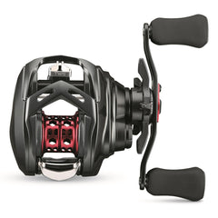 Daiwa PX BF70 spool close-up emphasizing TWS and smooth drag mechanics