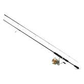 Daiwa Revros LT freshwater spinning combo front view, lightweight sensitivity for versatile fishing.