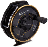 Daiwa Salmon Mooching Reel side view showing lightweight composite body for easy handling.