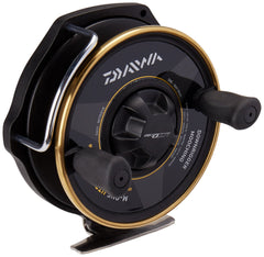 Daiwa Salmon Mooching Reel side view showing lightweight composite body for easy handling.