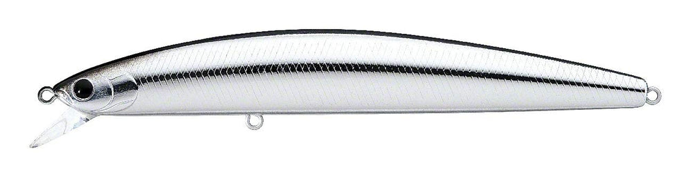 Daiwa Salt Pro Minnow Chrome lure, 6 inch, long cast performance for saltwater predators.