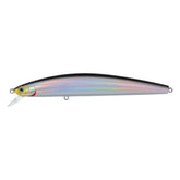 Daiwa Salt Pro Minnow Laser Shiner lure shows depth capability for longer, precise casts.