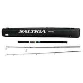 Daiwa Saltiga Inshore Travel Rod with 3-section design, easy packing and quick setup.