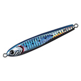 Daiwa Saltiga TG Bait 3.5 oz lure gliding on water for pelagic targeting