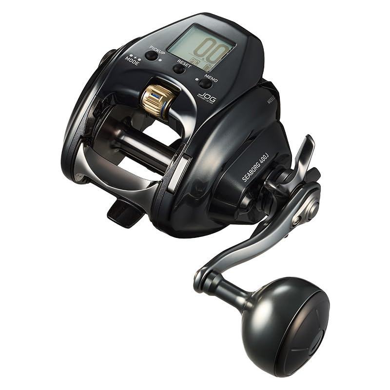 Front view of Daiwa Sea Borg 400J Electric Reel