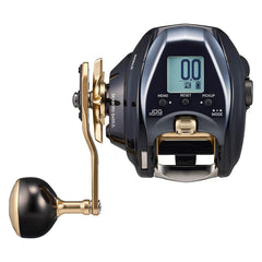 Daiwa Seaborg G400JL showcases a compact, lightweight design for long sessions