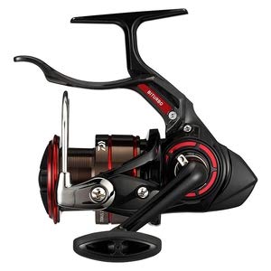 Daiwa Signus 3000LBD reel front view highlights BITURBO brakes for confident beach fishing