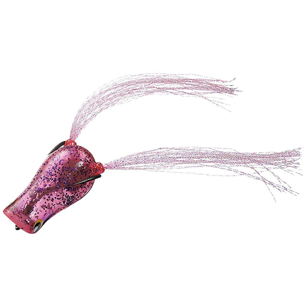 Daiwa Steez Chikita Frog Clear Pink 38mm body view for precise casts