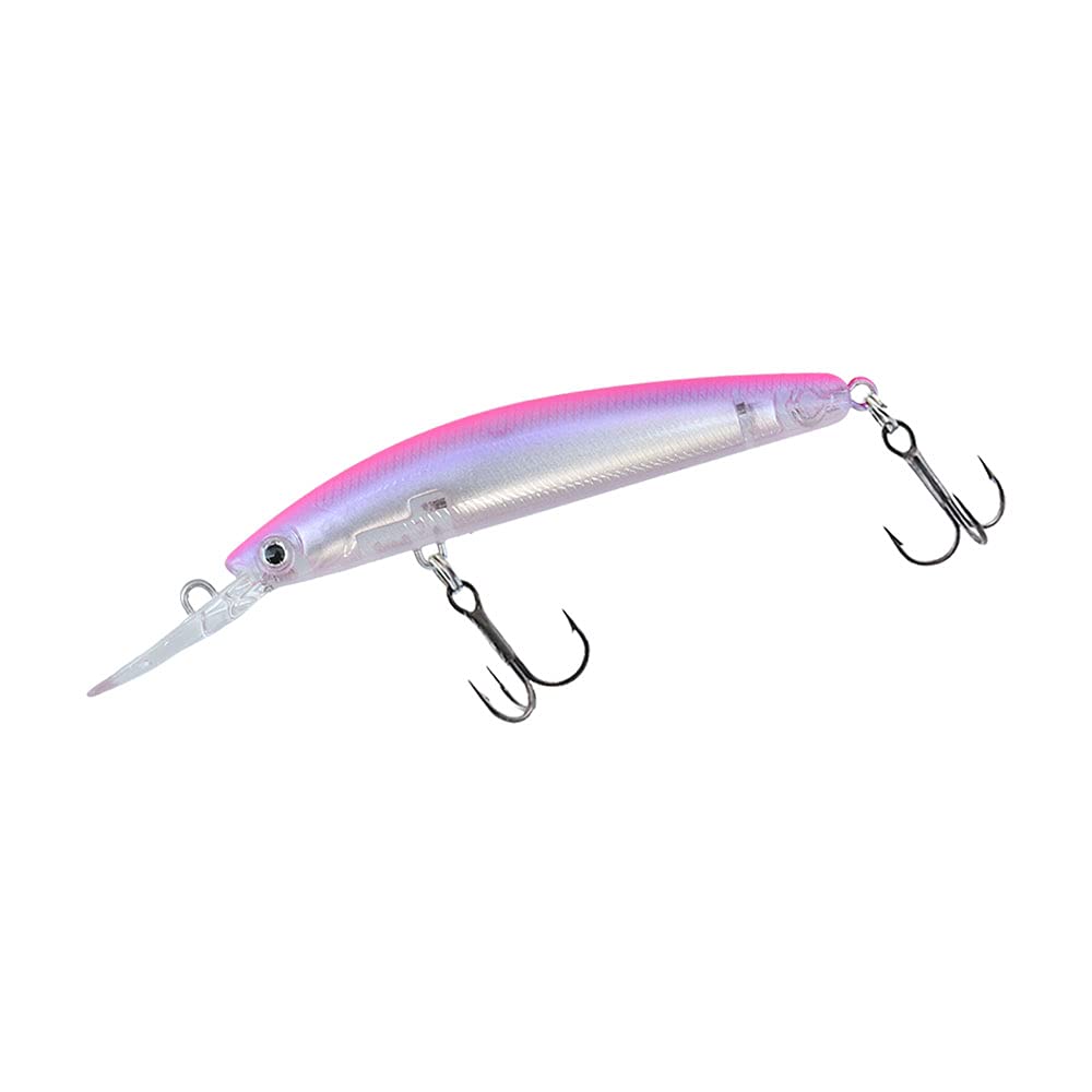 Daiwa Steez Double Clutch 60SP IP Pink front view for depth versatility