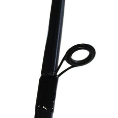 Daiwa Swd702Mhfs reel seat with stainless hooded design keeps reel secure.